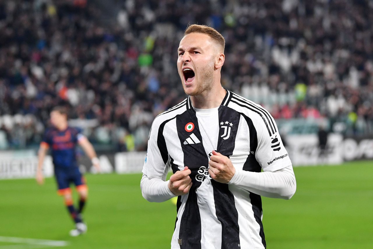 Koopmeiners con la maglia del Juventus