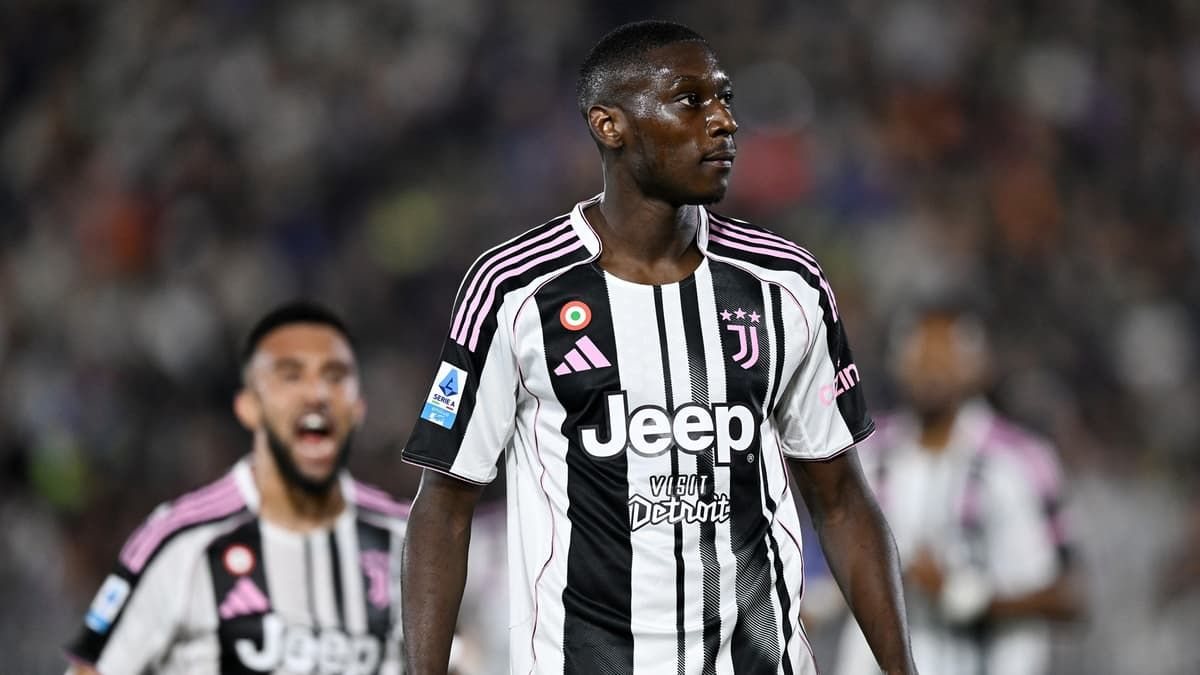 Kolo Muani con la maglia del Juventus