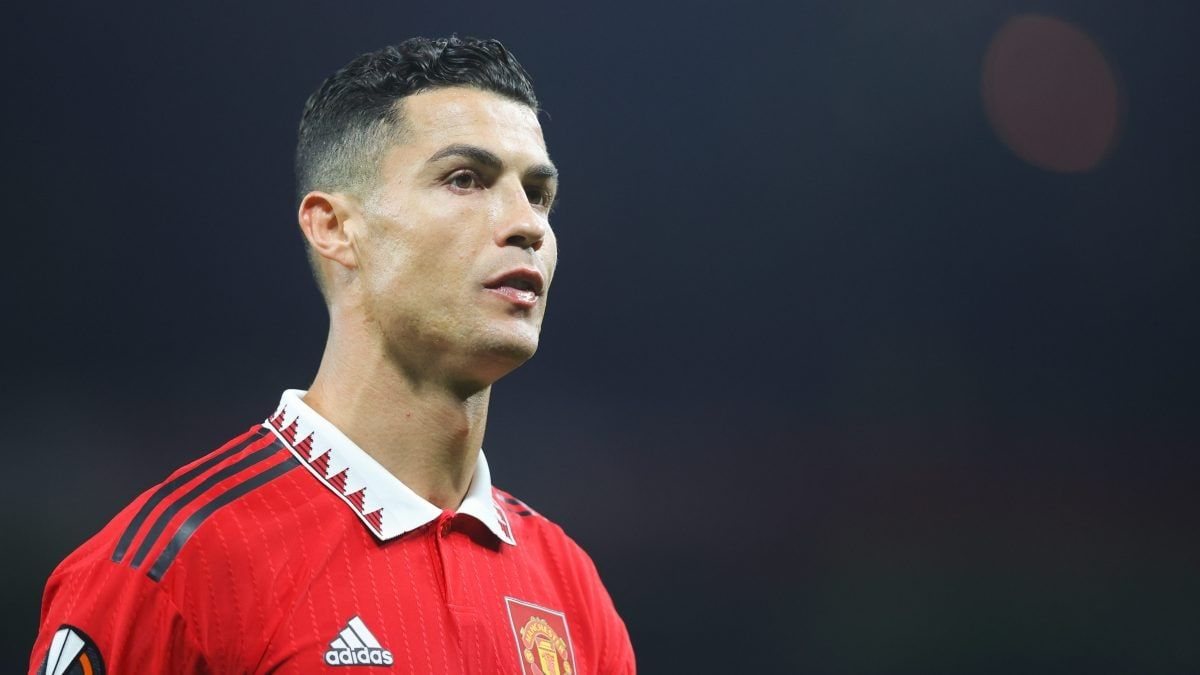 Ronaldo con la maglia del Manchester United