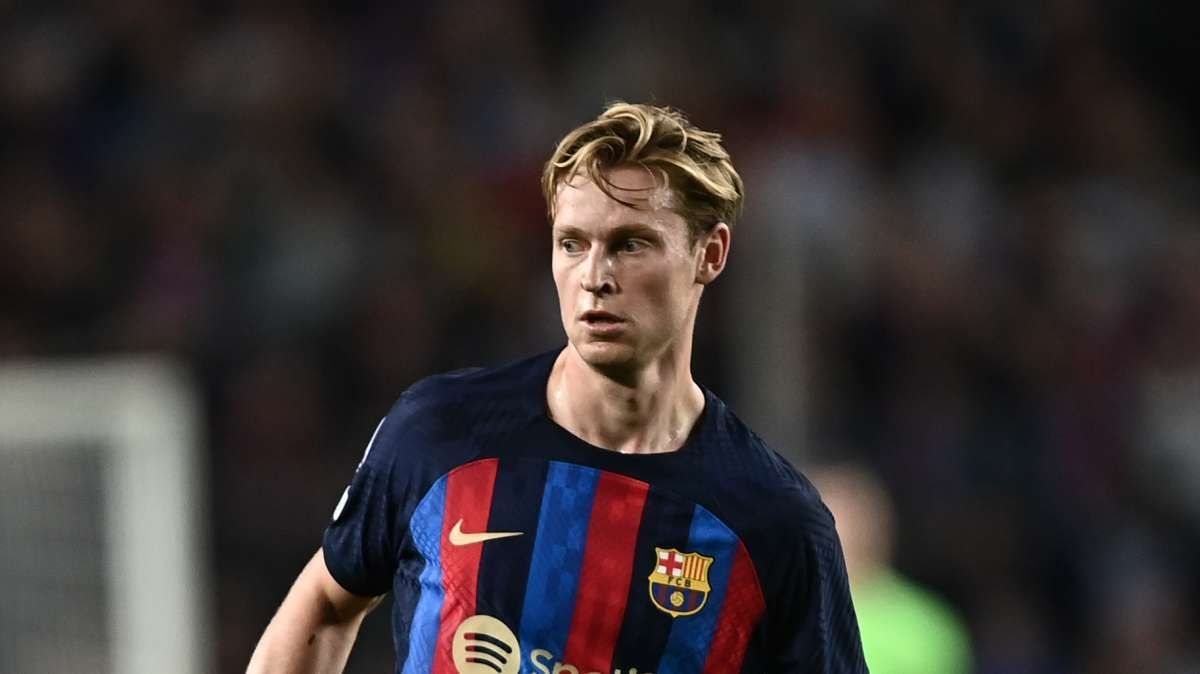 de Jong con la maglia del Barcellona