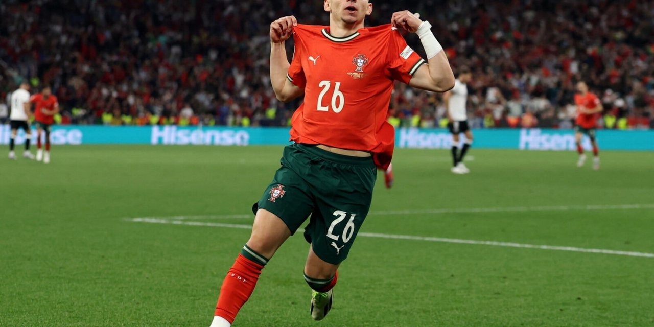 Conceição con la maglia del Portogallo