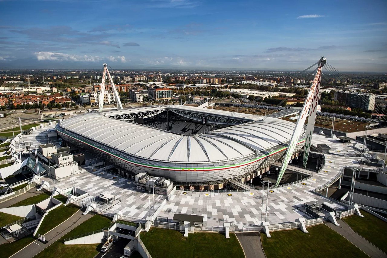 Lo stadio Allianz Stadium di Torino