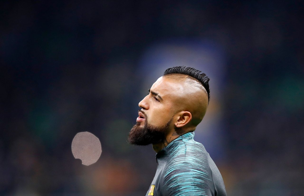 Vidal con la maglia del Colo-Colo