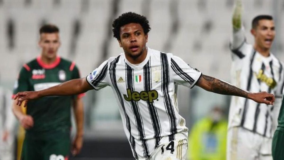 McKennie con la maglia del Juventus
