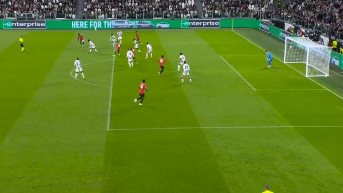 Gli highlights di Juventus-Rennes 2-2: il gol di Lucumi nel finale illude i bianconeri