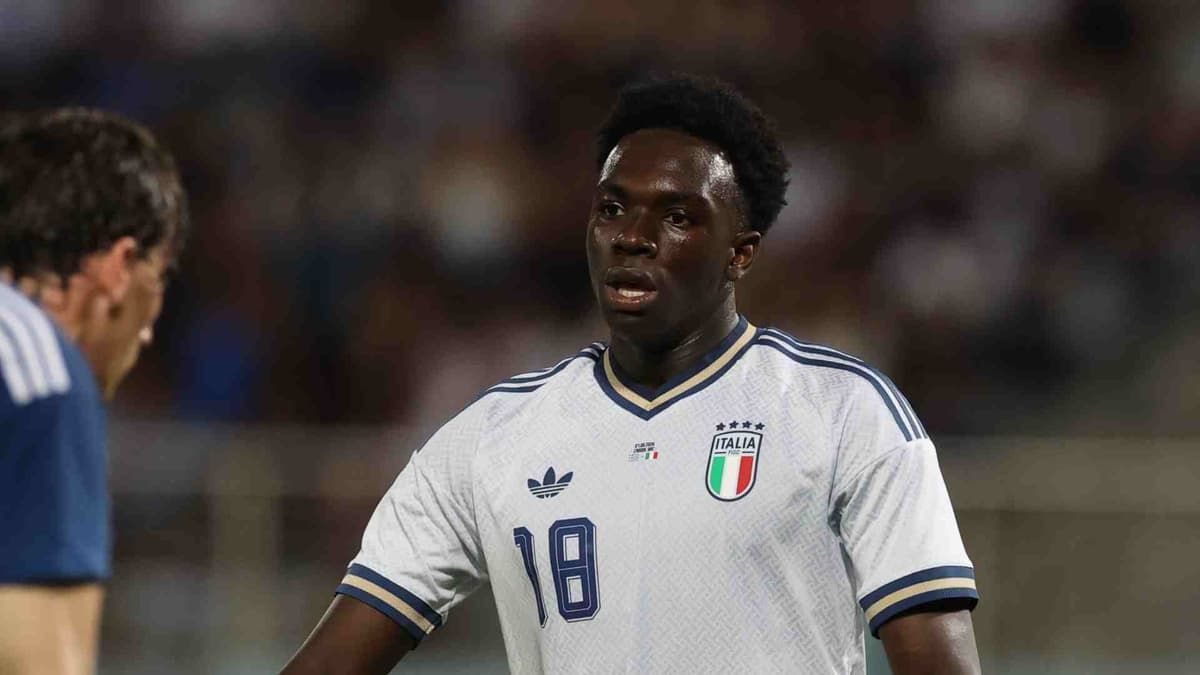 Ekhator con la maglia del Juventus