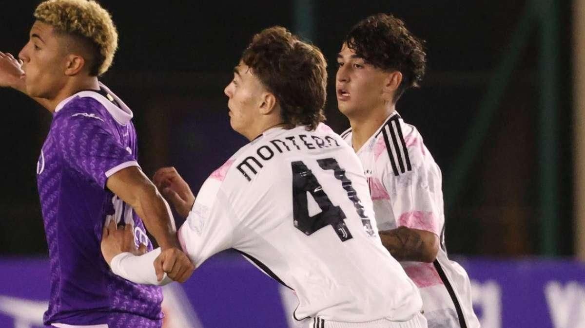 Montero con la maglia del Juventus