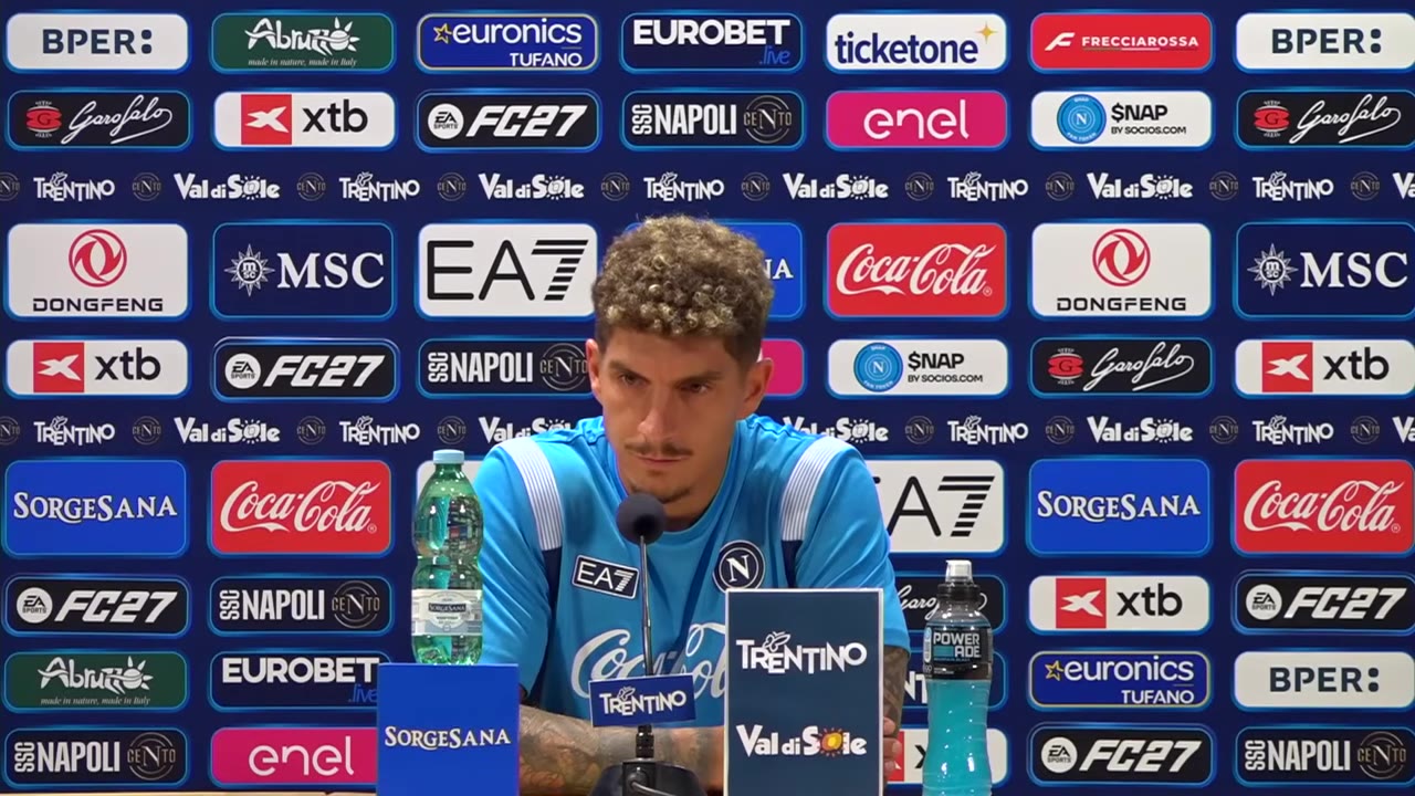 LIVE | La conferenza stampa di Giovanni Di Lorenzo
