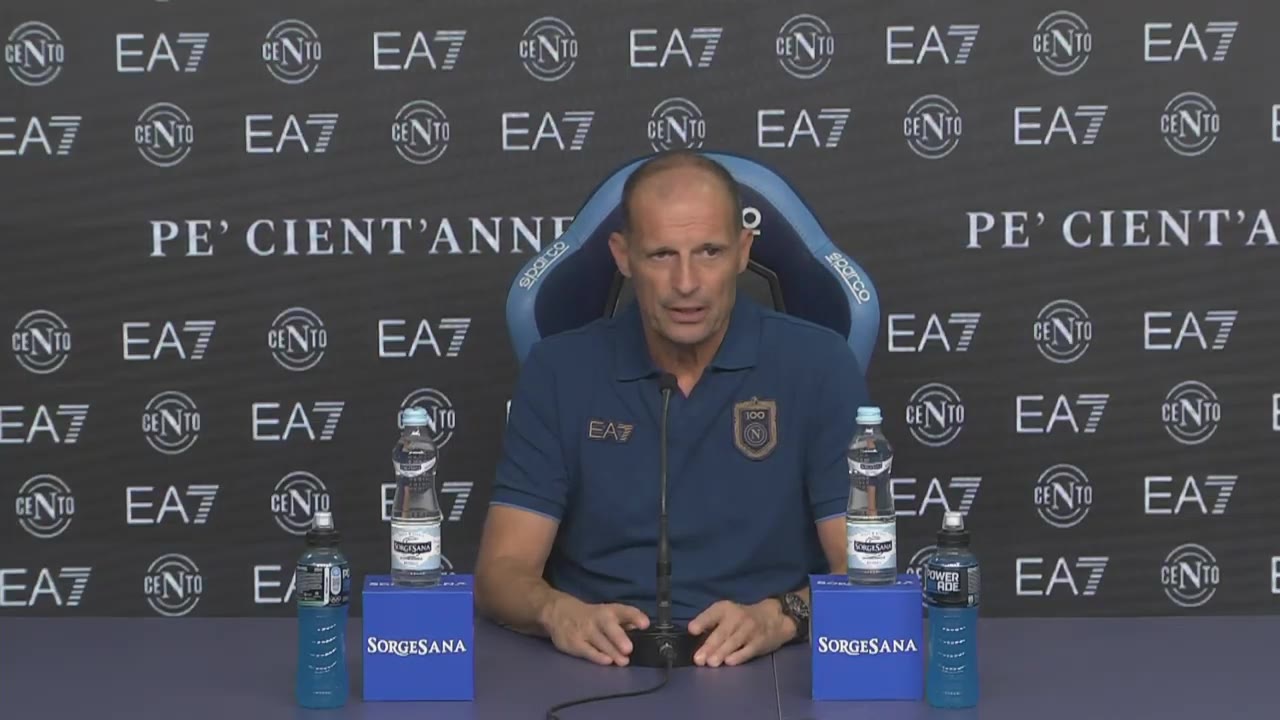 Ore 14:00 | Conferenza Stampa #NapoliFrosinone | Mister Allegri presenta la sfida contro i ciociari