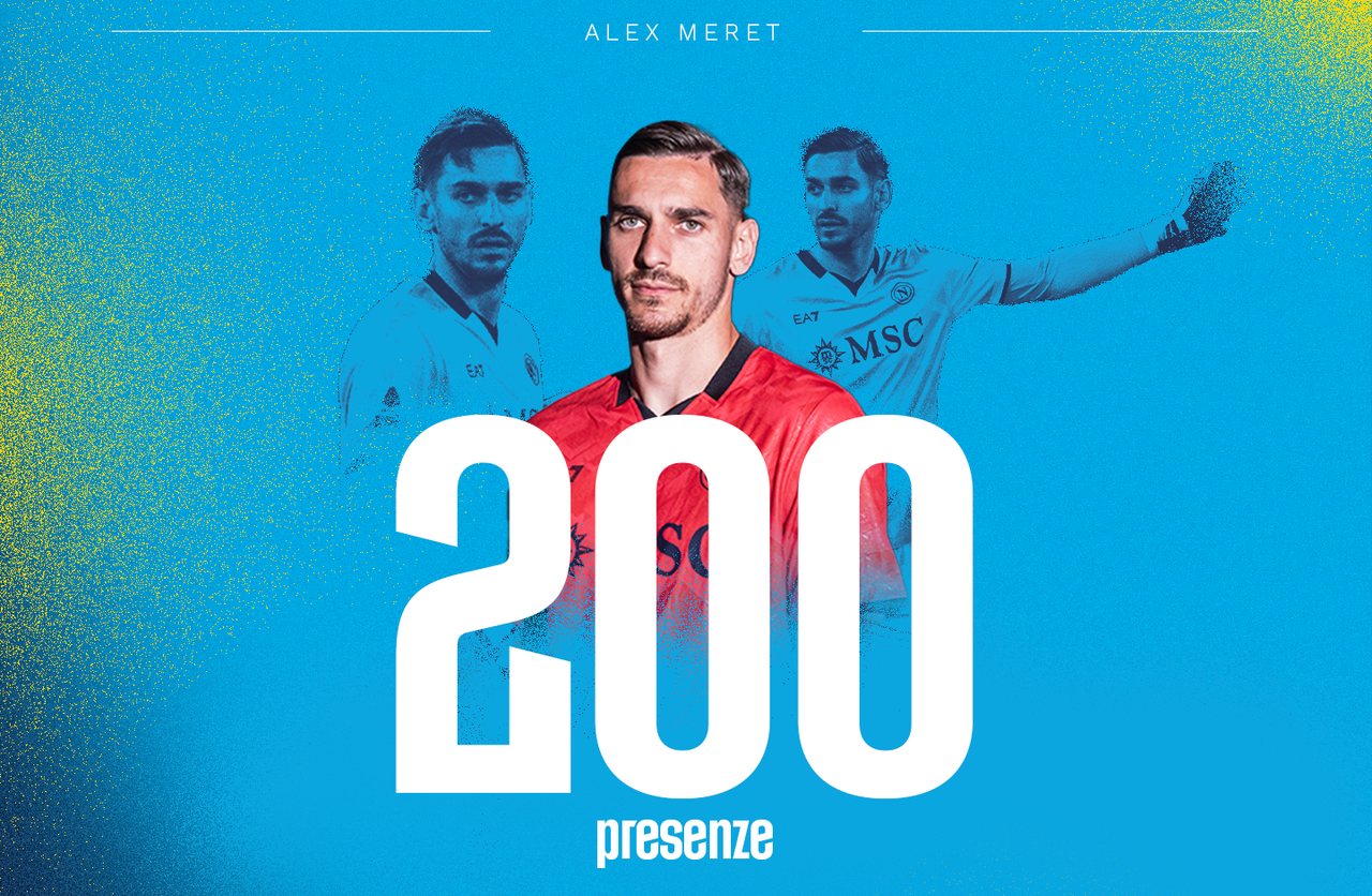 Meret con la maglia del SSC Napoli
