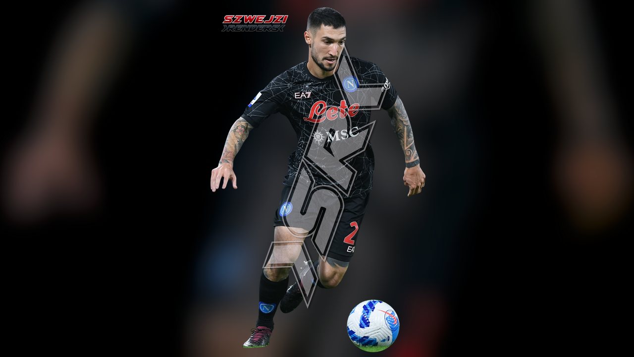 Politano con la maglia del SSC Napoli