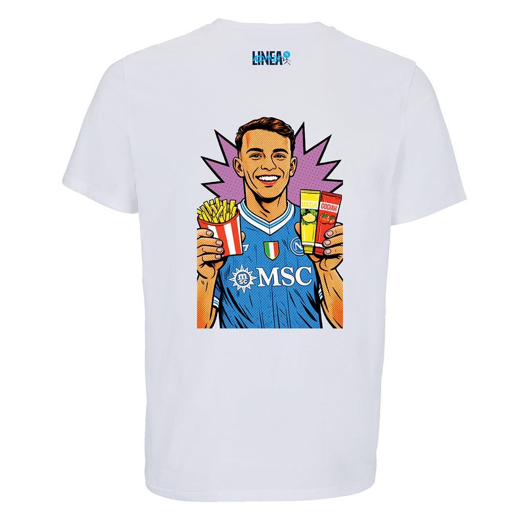 Giovane con la maglia del SSC Napoli