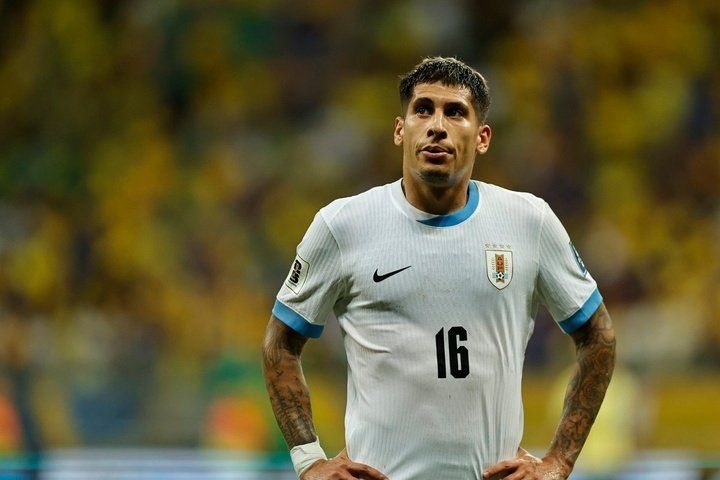 Olivera con la maglia del SSC Napoli