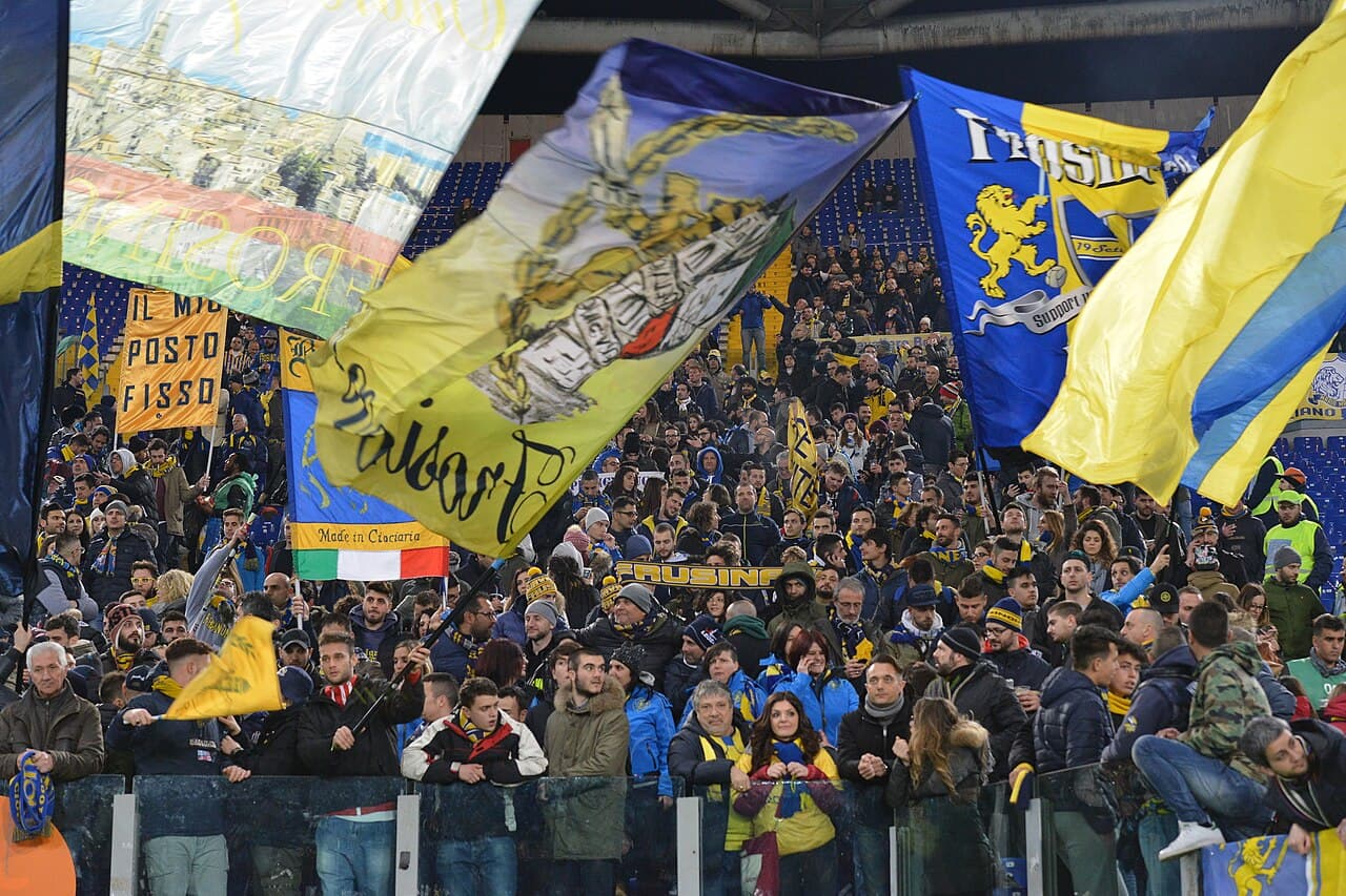 Lo Stadio Olimpico durante una partita della Roma