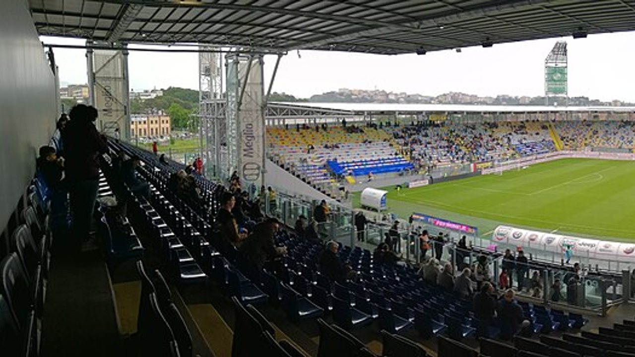 Stadio Benito Stirpe Frosinone panoramica prepartita 13 vs Genoa IMG
