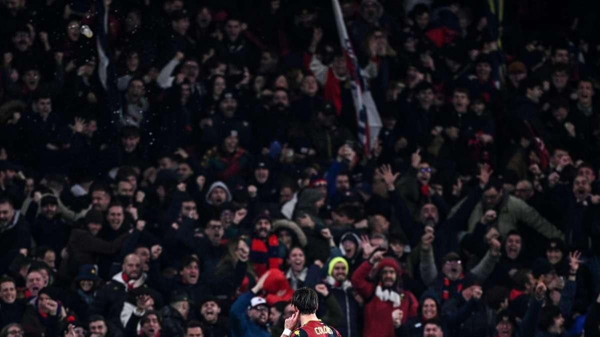 Sow con la maglia del Genoa