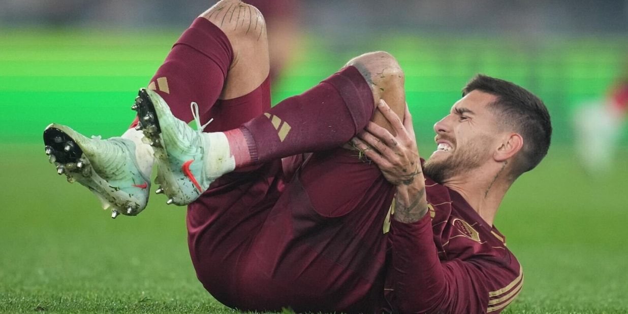 Pellegrini con la maglia del AS Roma