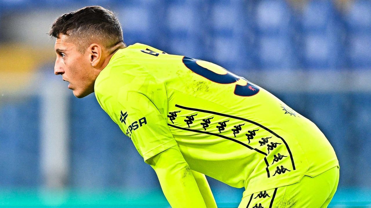 Gollini con la maglia del AS Roma