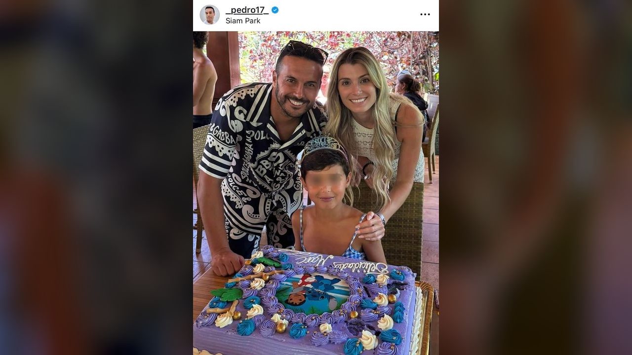 Pedro con la maglia del Lazio