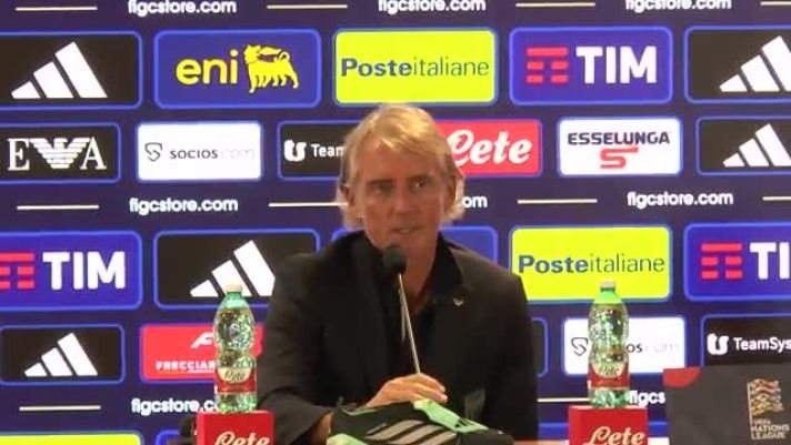Il commissario tecnico dell'Italia, alla vigilia della sfida di Nations League col Belgio,